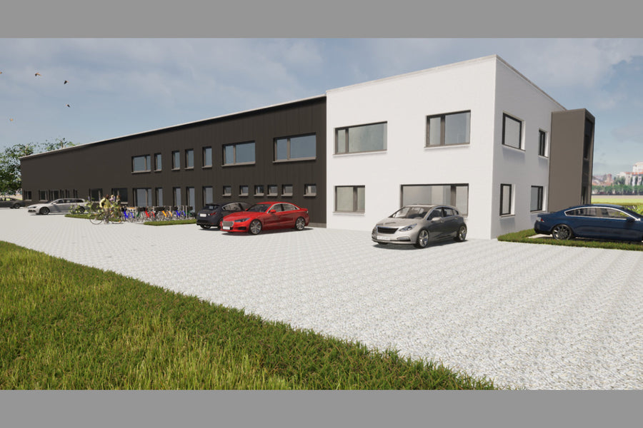 Neubau Produktionshalle mit Bürogebäude in Leutkirch